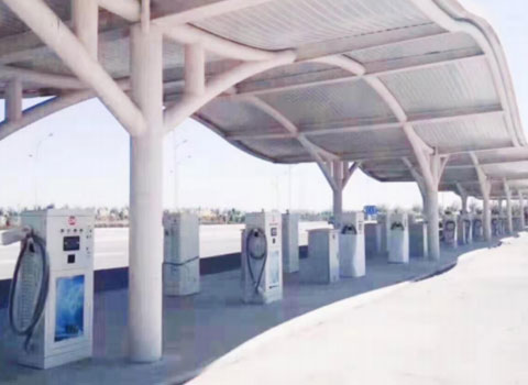 宁夏公交站60kw单枪直流充电桩