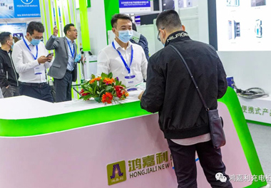 【展会风采】37000cm威尼斯新能源2021深圳国际充电站（桩）设备展(图3)