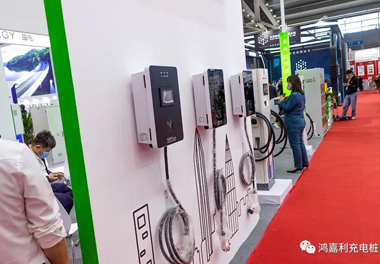 【展会风采】37000cm威尼斯新能源2021深圳国际充电站（桩）设备展(图5)