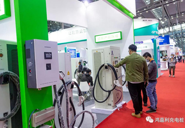 【展会风采】37000cm威尼斯新能源2021深圳国际充电站（桩）设备展(图9)