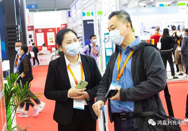 【展会风采】37000cm威尼斯新能源2021深圳国际充电站（桩）设备展(图14)