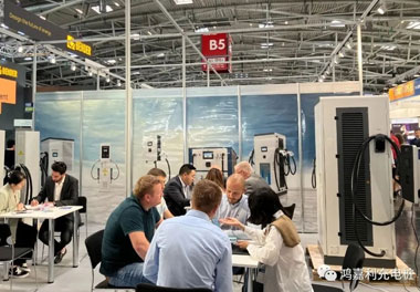 走出中国，亮相世界！37000cm威尼斯新能源闪耀欧洲智慧能源博览会(图5)